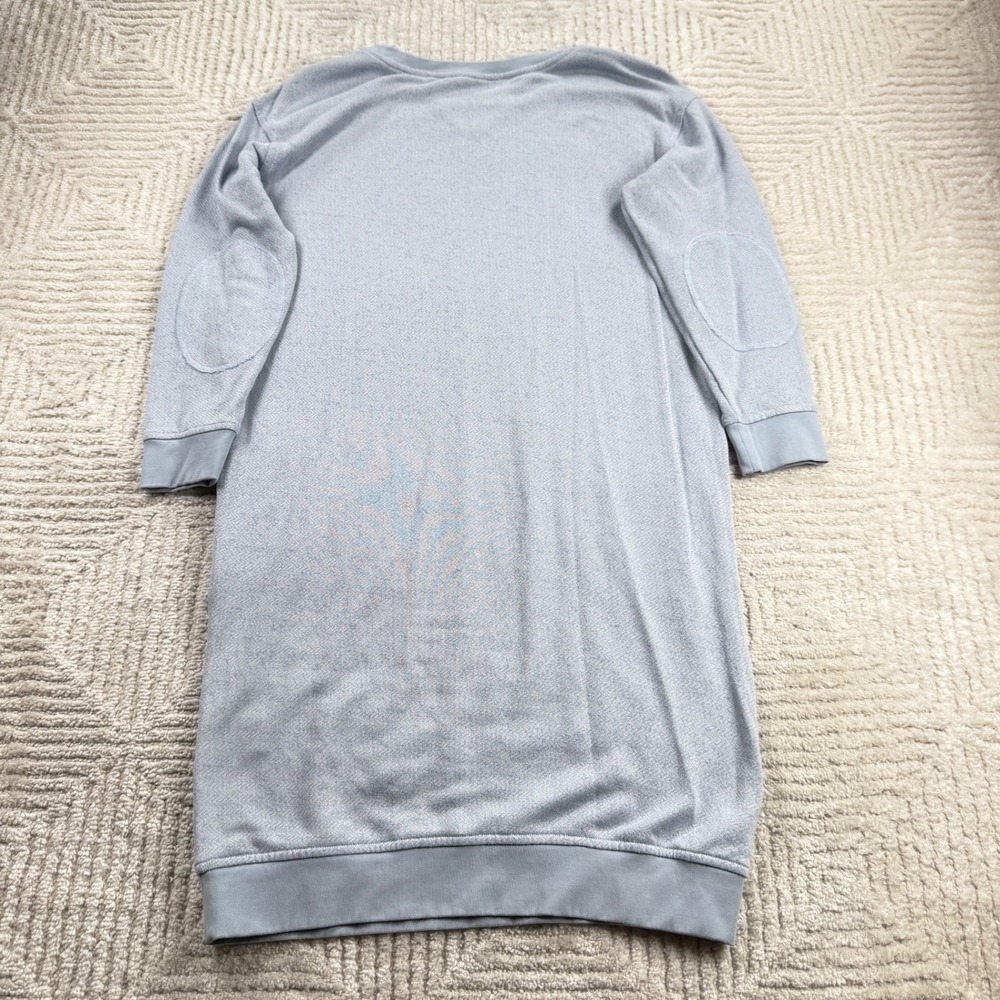 ATM Anthony Thomas Melillo Dress Womens S Blue Hemp Tencel Athleisure Cozy Luxe - Picture 2 of 15